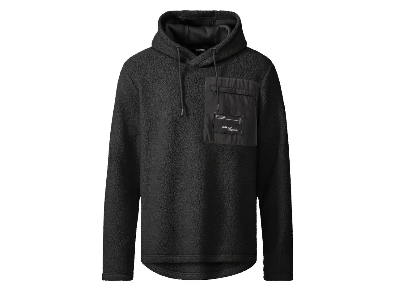 Pullover in pile da uomo