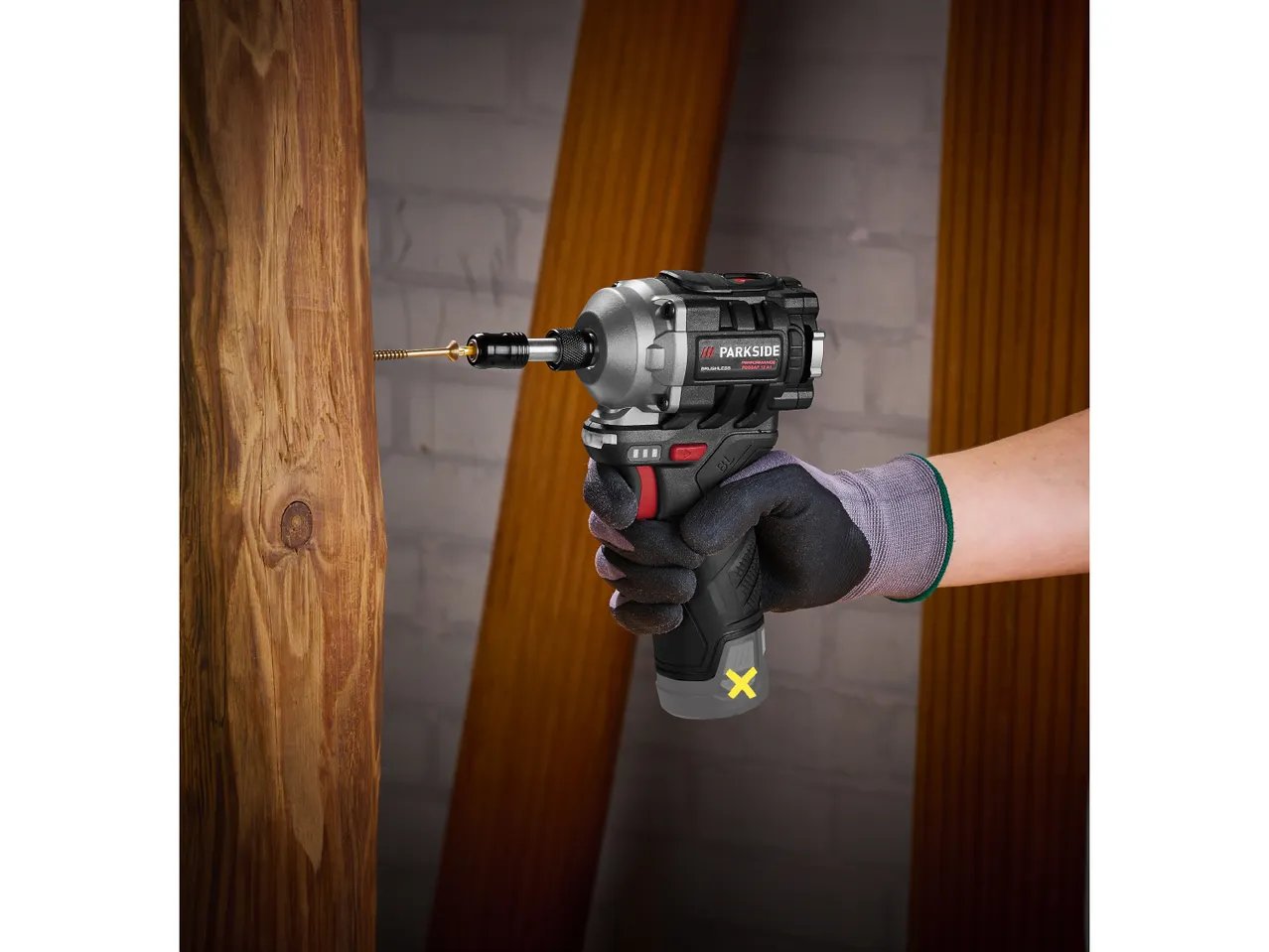 Avvitatore a percussione ricaricabile, 170 nm