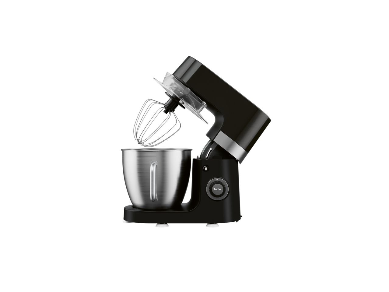 Impastatrice planetaria con inserto mixer, nera