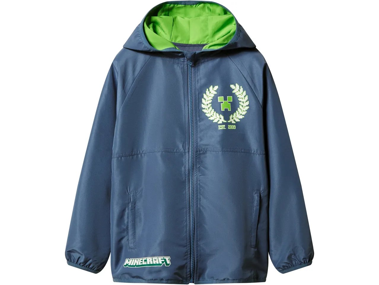 Giacca a vento da bambino “Minecraft”
