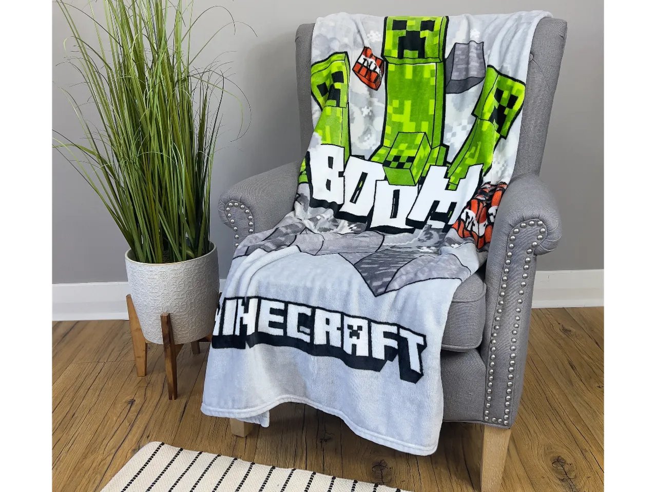 Plaid 100x150cm "Minecraft"