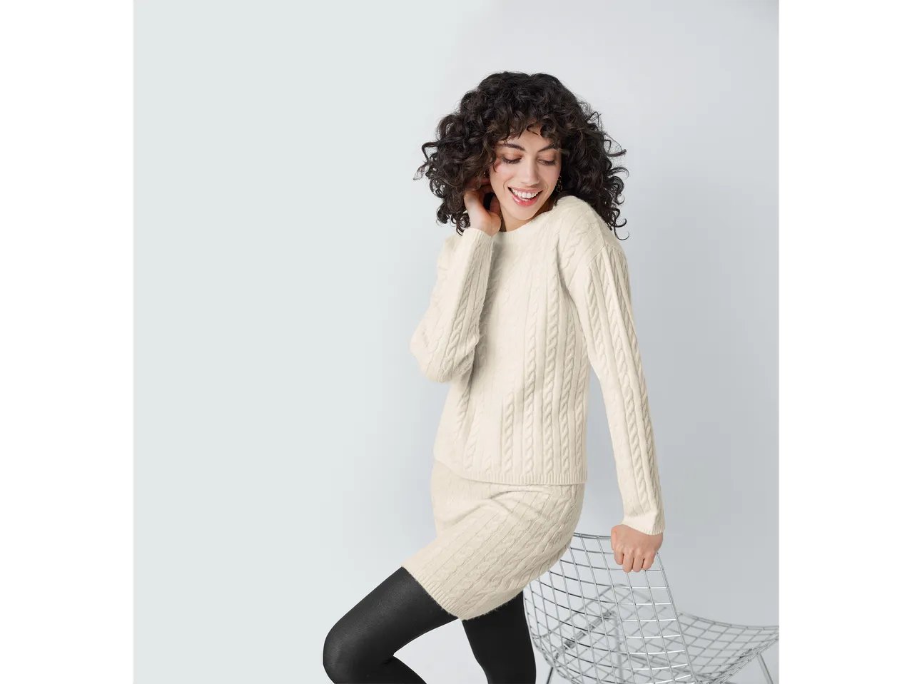 Pullover in maglia da donna