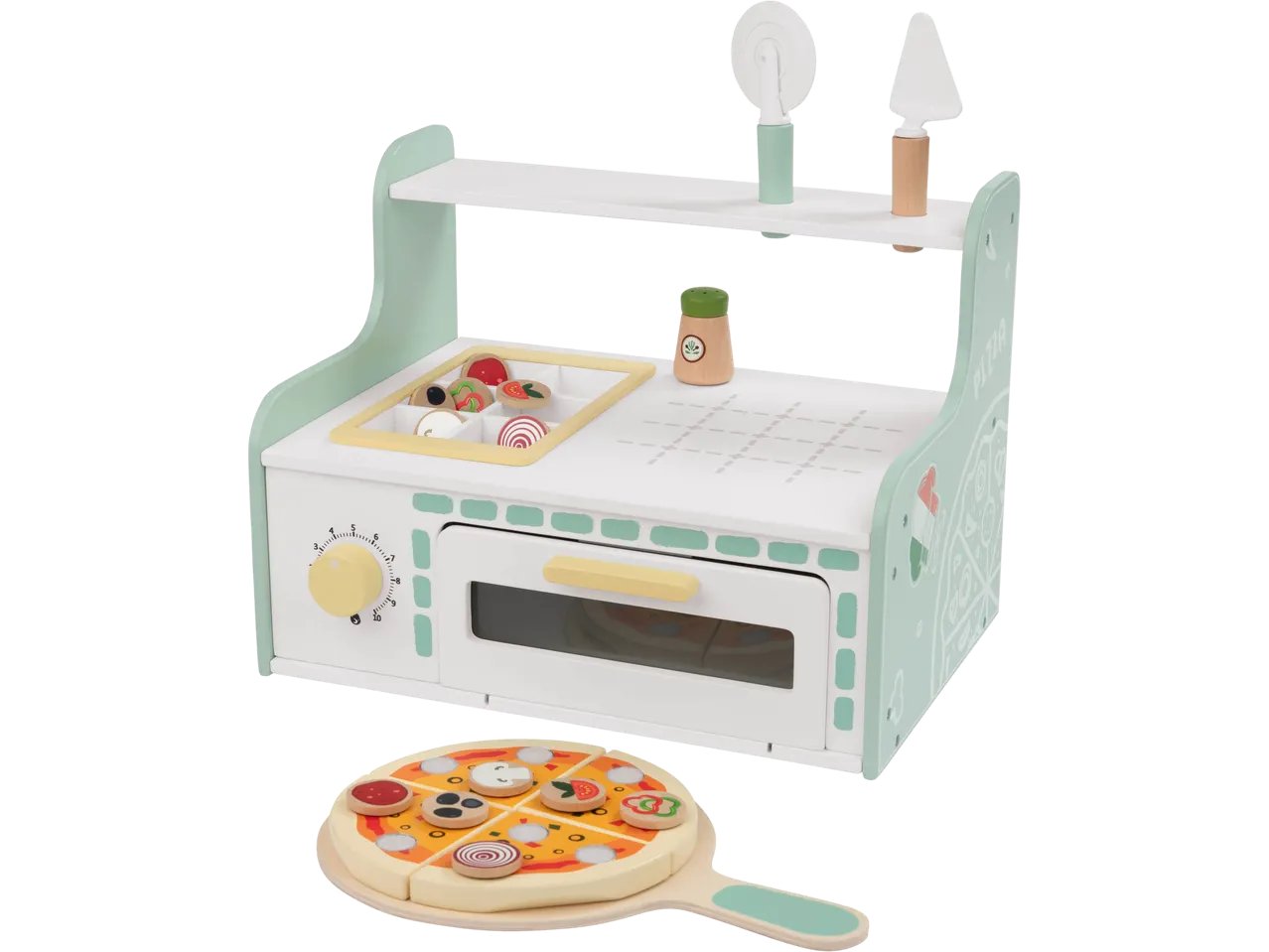 Forno per pizza o carretto dei gelati in legno