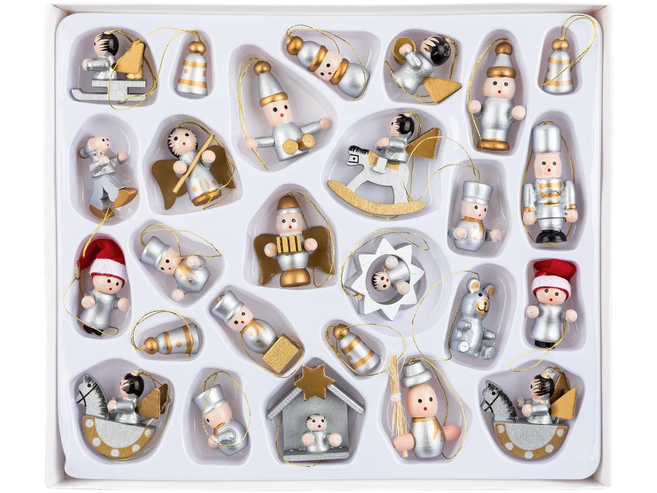 Decorazioni per albero di Natale, 26 pezzi