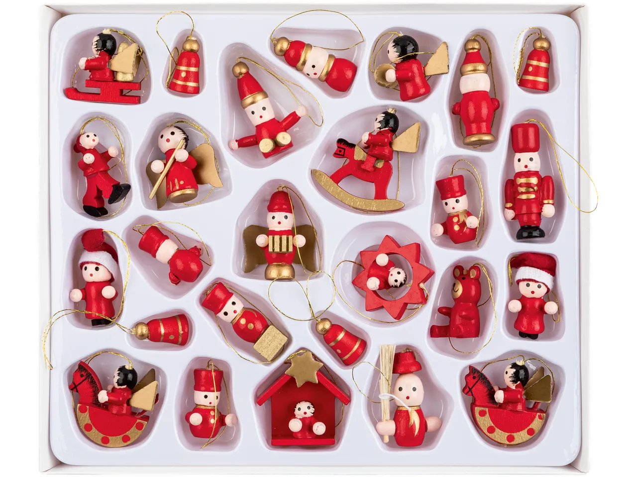 Decorazioni per albero di Natale, 26 pezzi