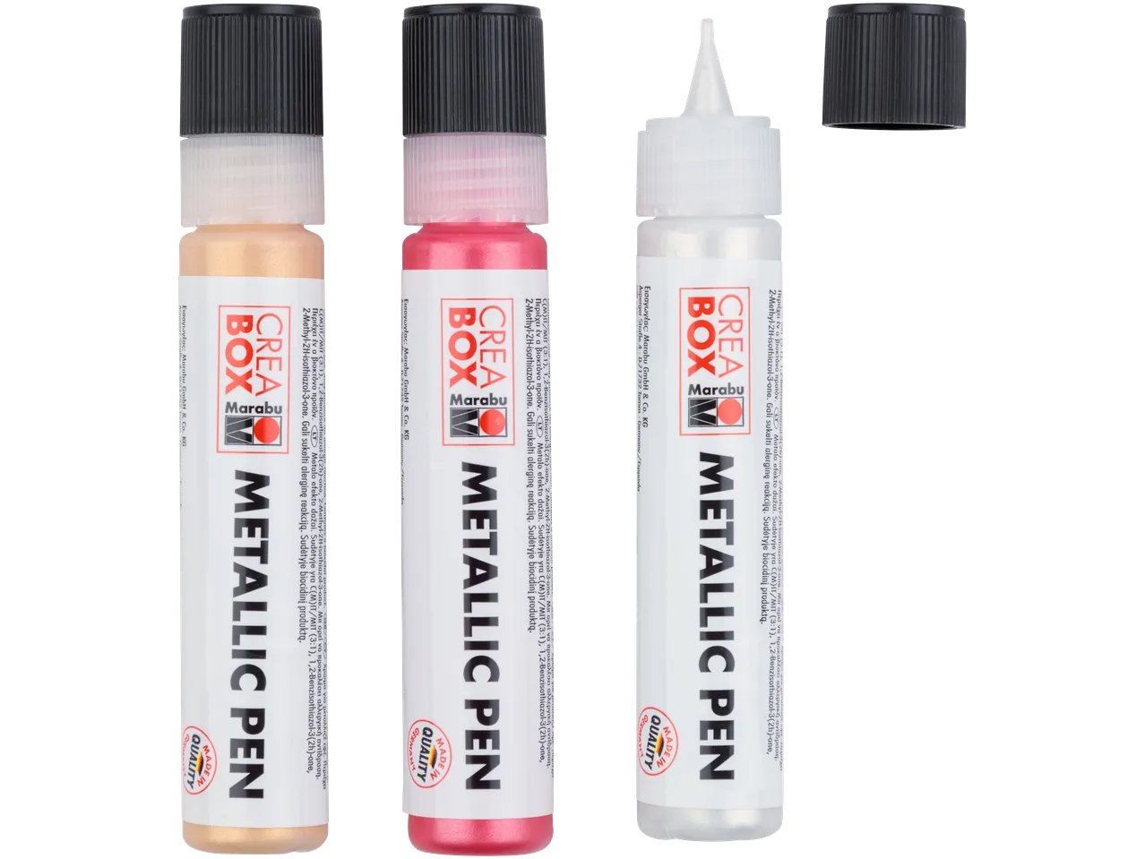 Colori metallizzati o glitterati