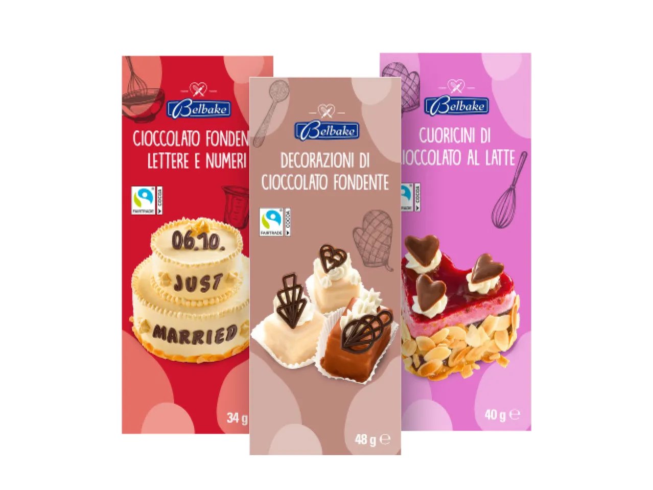 Decorazioni di cioccolato