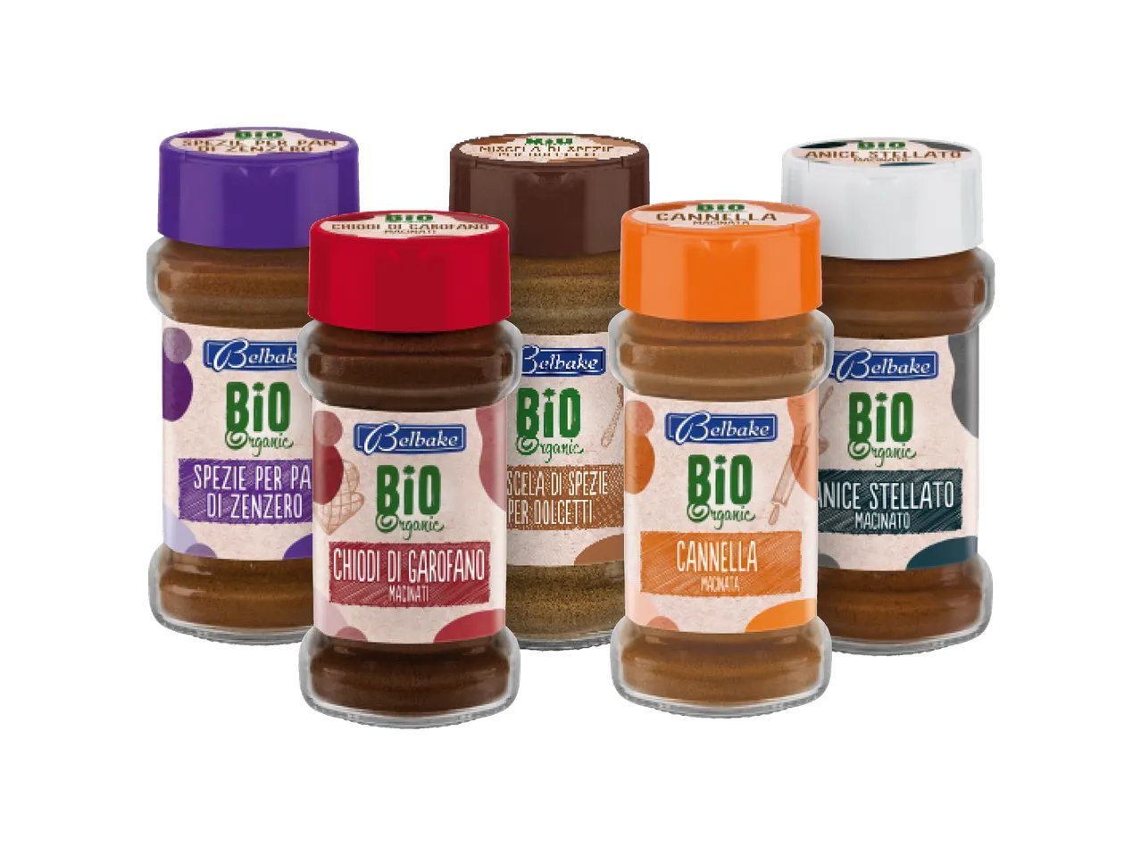 Spezie Bio per biscotti