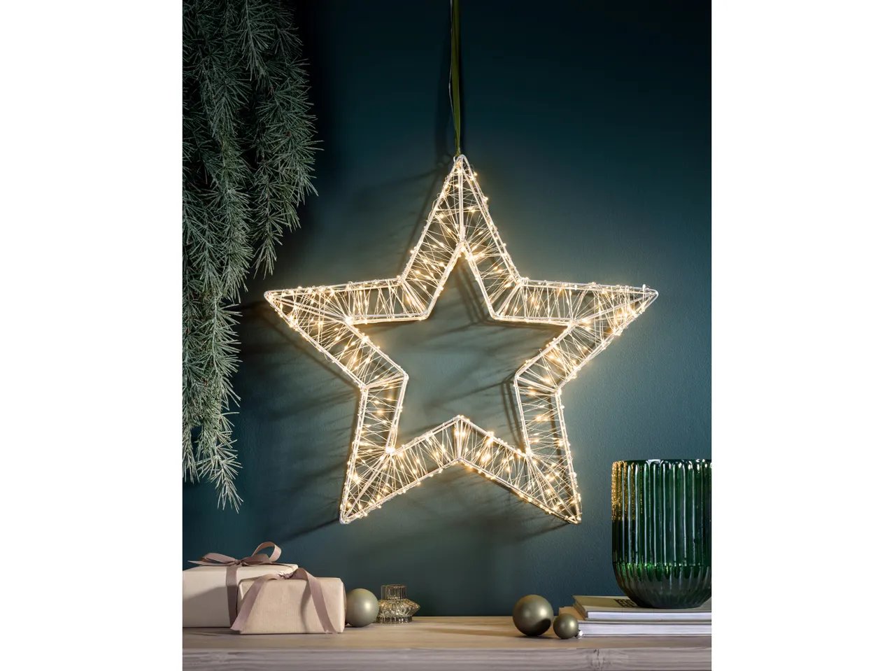 Decorazione natalizia 3D a LED