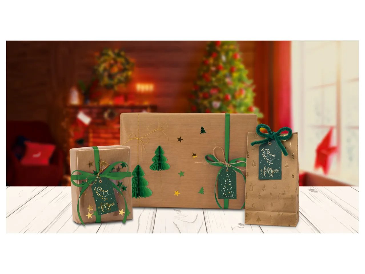 Set per pacchetti regalo