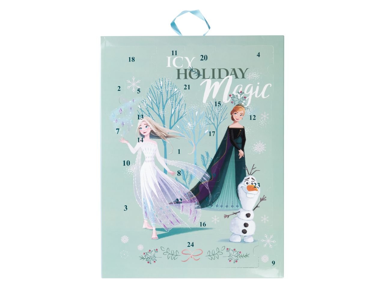 Calendario dell'avvento con accessori per capelli "Paw Patrol, Rainbow High, Frozen"