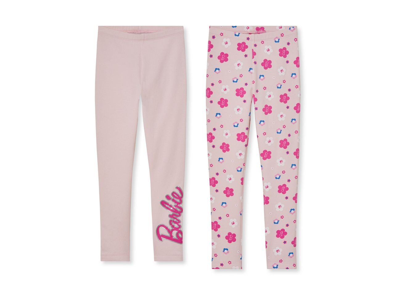 Leggings da bambina, 2 paia