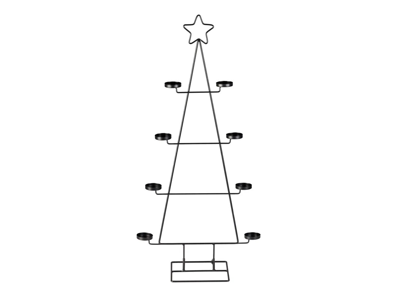 Albero di Natale stilizzato con gancio portalumini