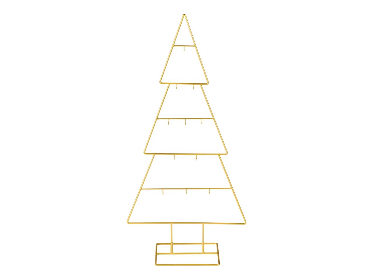 Albero di Natale stilizzato con gancio portalumini