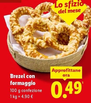 Brezel Con Formaggio