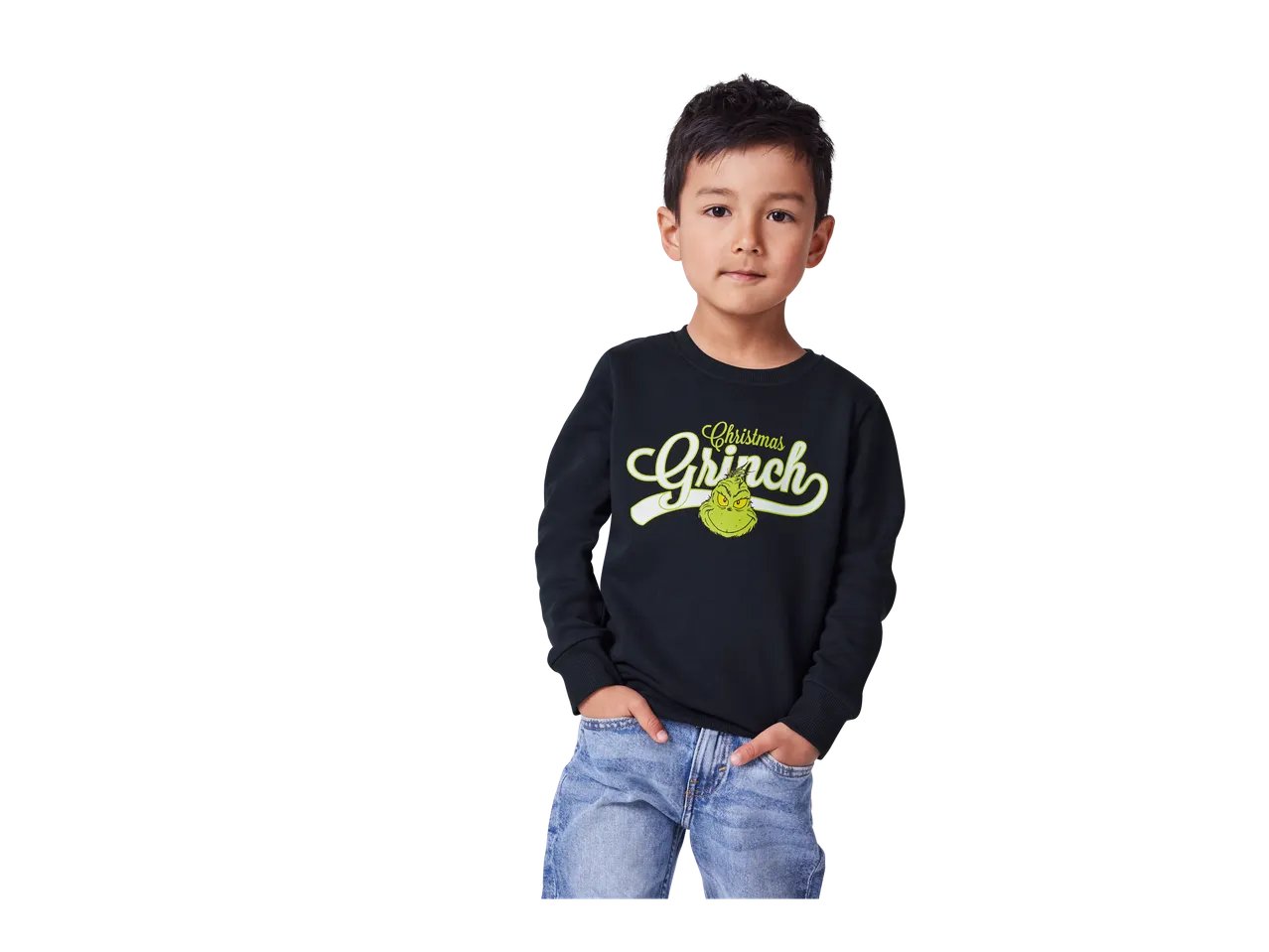 Felpa da bambino “Grinch”