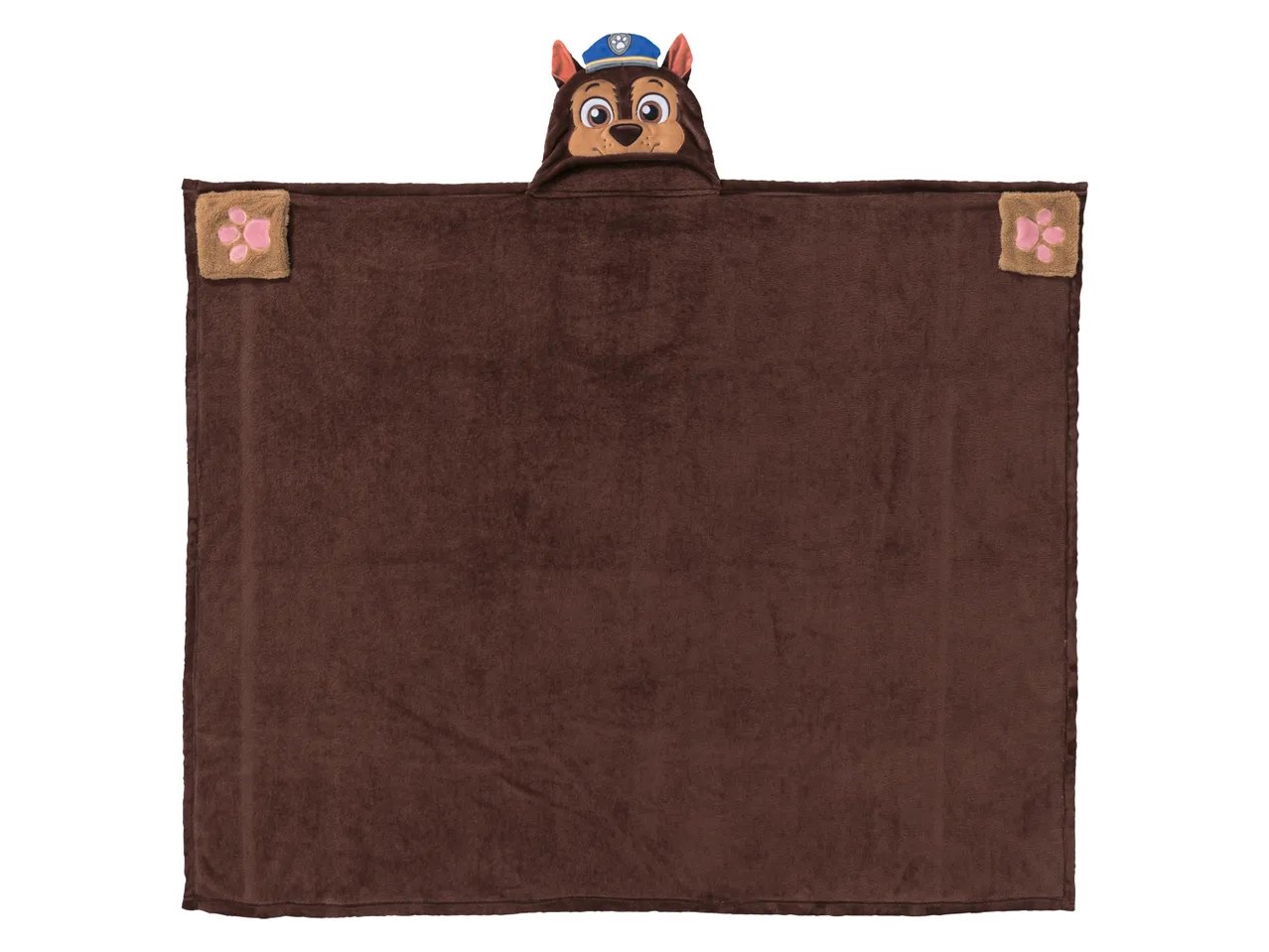 Coperta con cappuccio “Gabby’s Dollhouse, Paw Patrol”