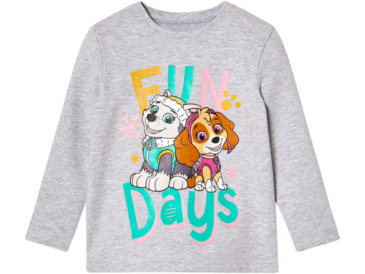 Maglia a maniche lunghe da bambina “Gabby’s Dollhouse, Paw Patrol”