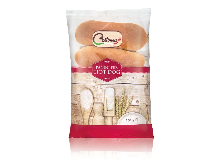 Panini per hot dog