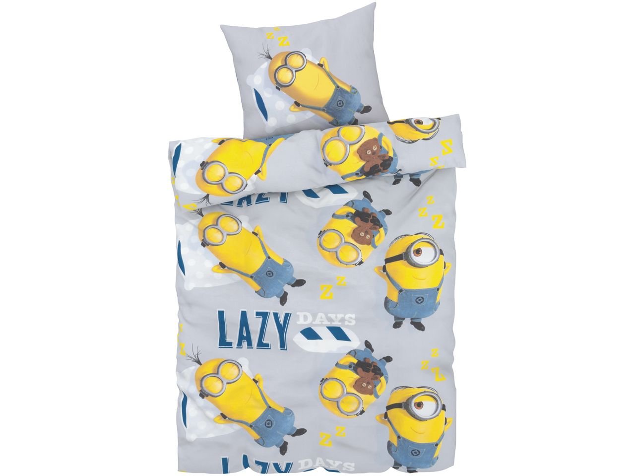 Parure copripiumino singolo “Hello Kitty, LOL, Minions, Paw Patrol, Peppa Pig”