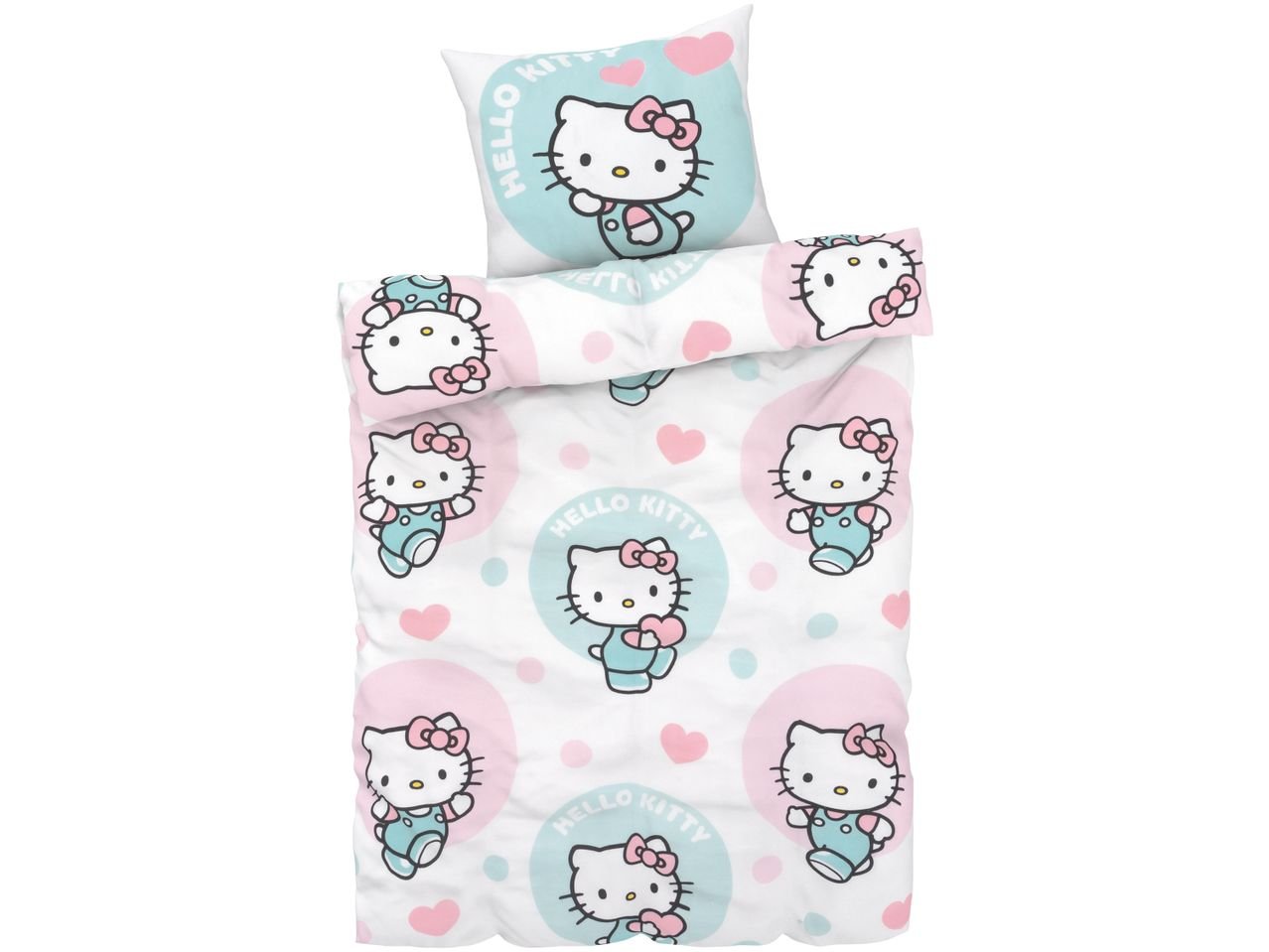 Parure copripiumino singolo “Hello Kitty, LOL, Minions, Paw Patrol, Peppa Pig”