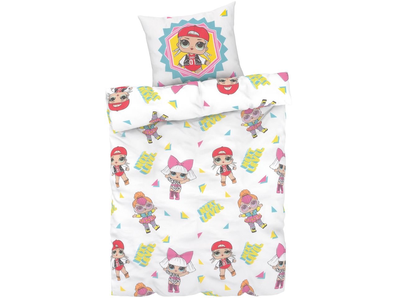 Parure copripiumino singolo “Hello Kitty, LOL, Minions, Paw Patrol, Peppa Pig”