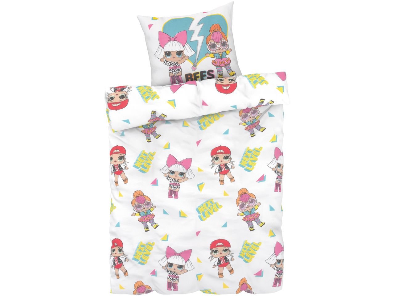 Parure copripiumino singolo “Hello Kitty, LOL, Minions, Paw Patrol, Peppa Pig”
