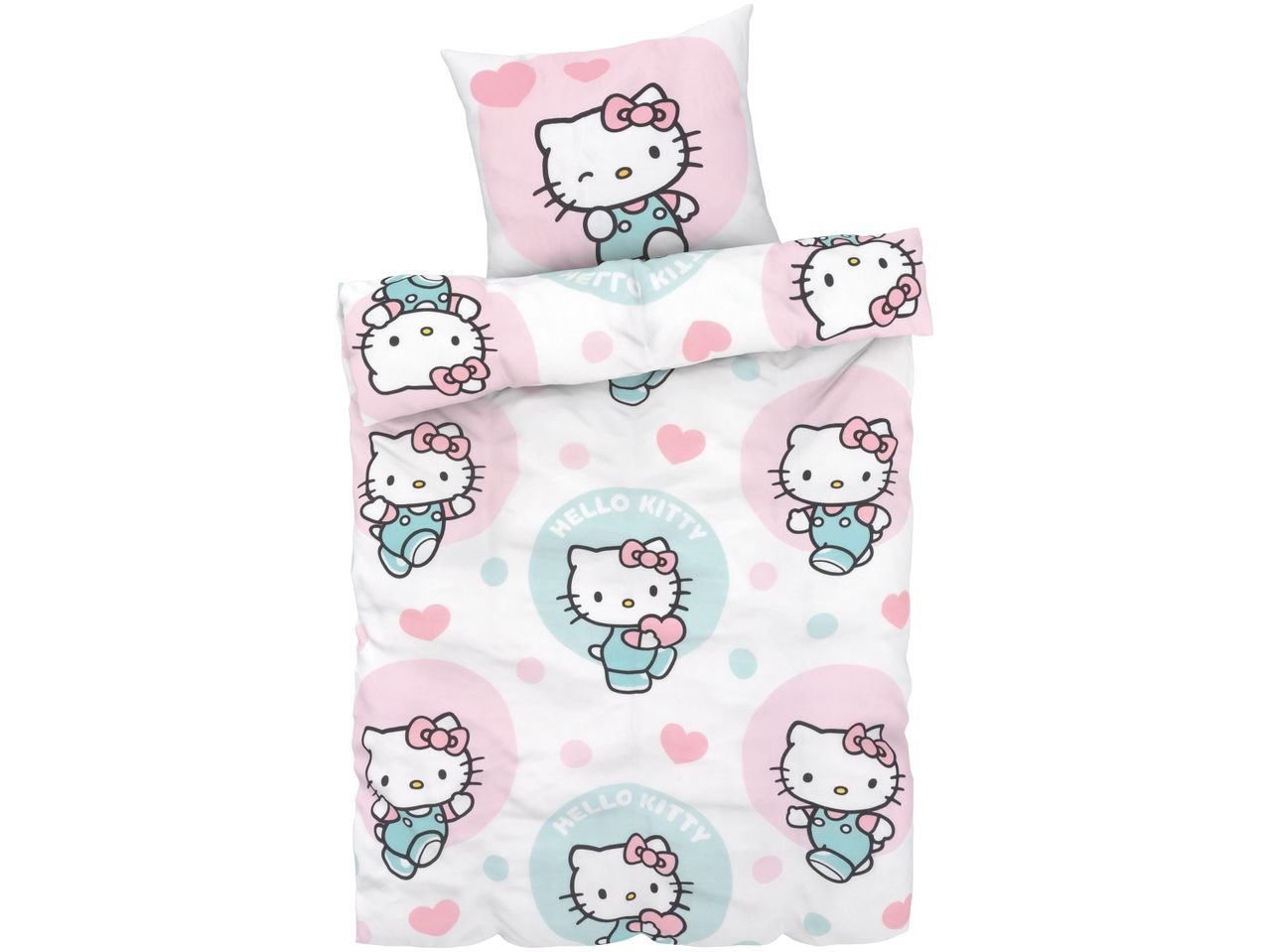Parure copripiumino singolo “Hello Kitty, LOL, Minions, Paw Patrol, Peppa Pig”