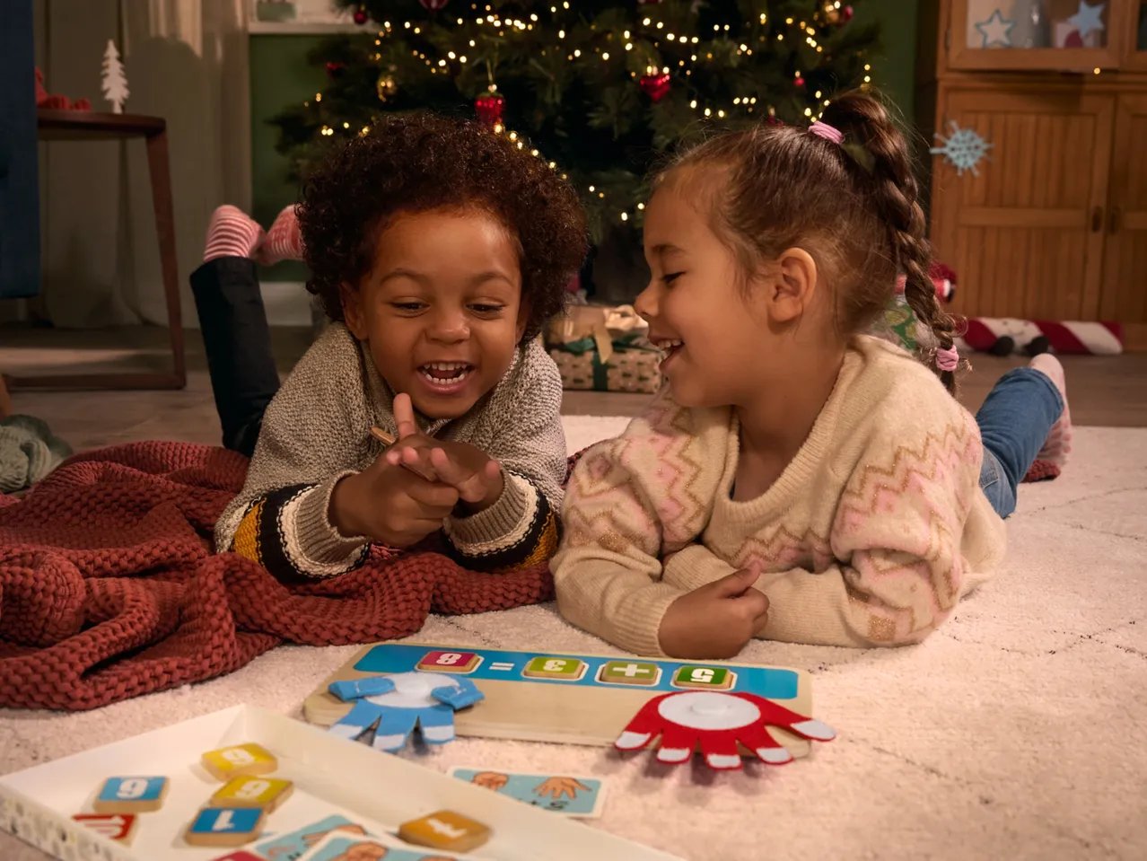 Gioco educativo Montessori “Contare, Bruco, Parcheggio o Dinosauro”