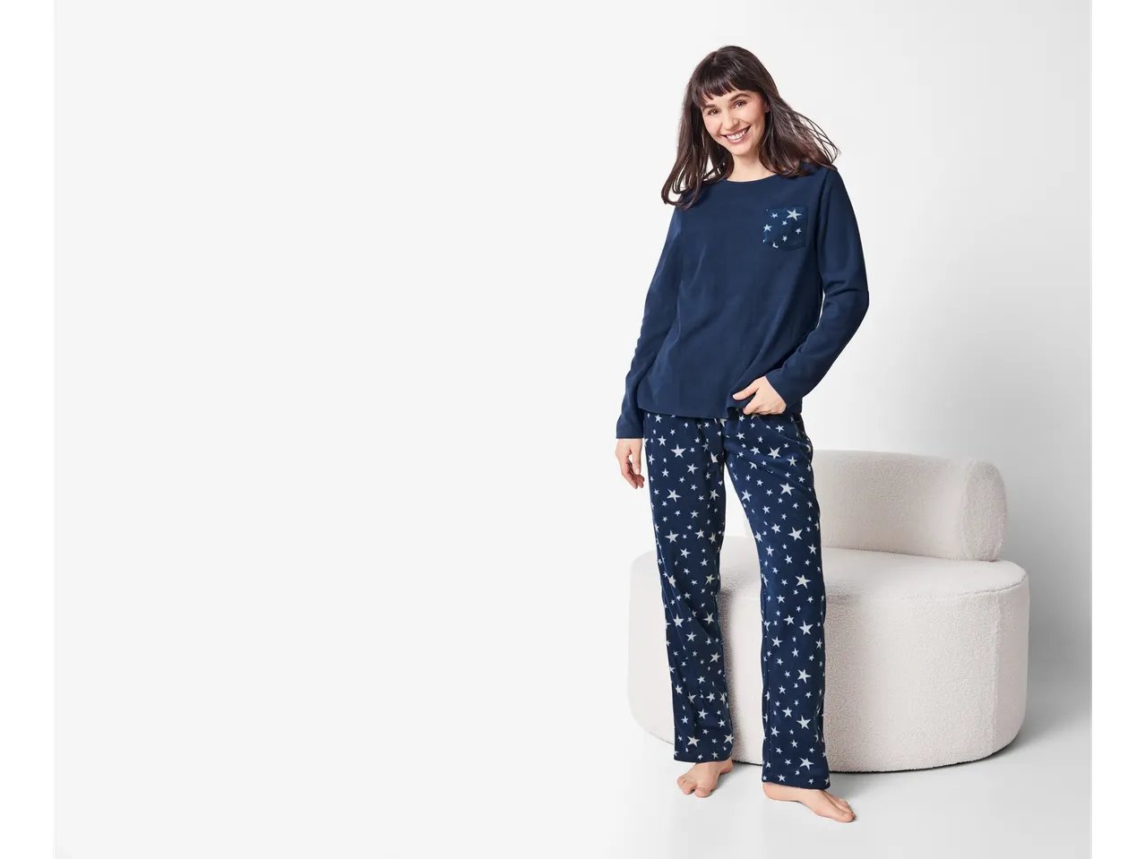 Pigiama in pile da donna