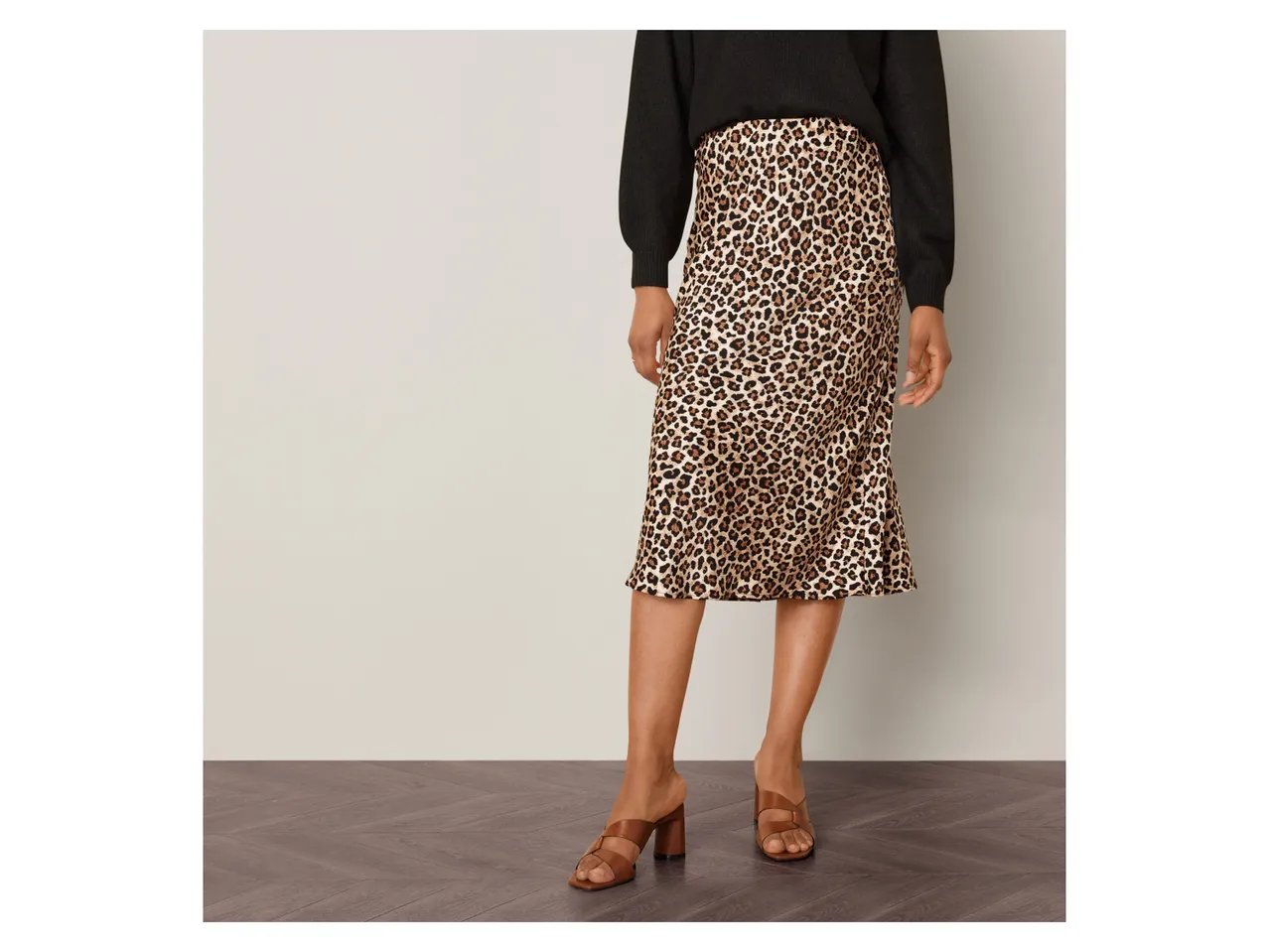 Gonna in raso da donna