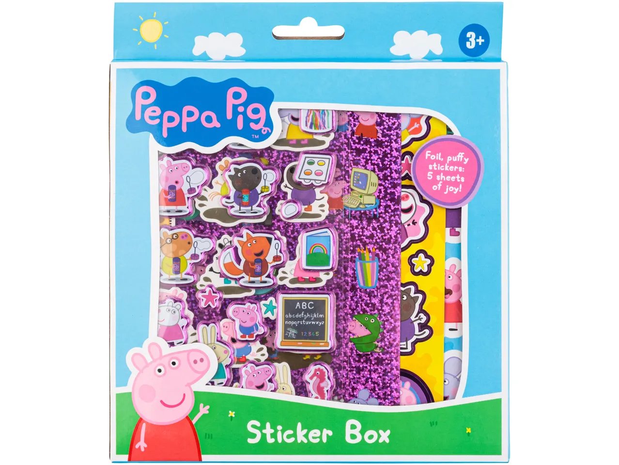 Set adesivi, 200 pezzi “Paw Patrol, Peppa Pig, LOL”