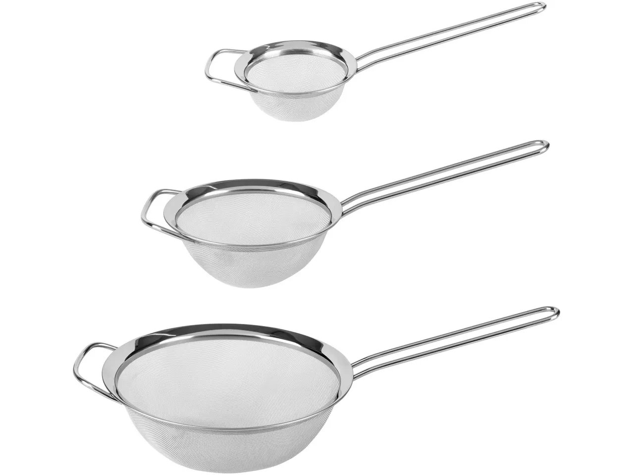 Set colini in acciaio, 3 pezzi