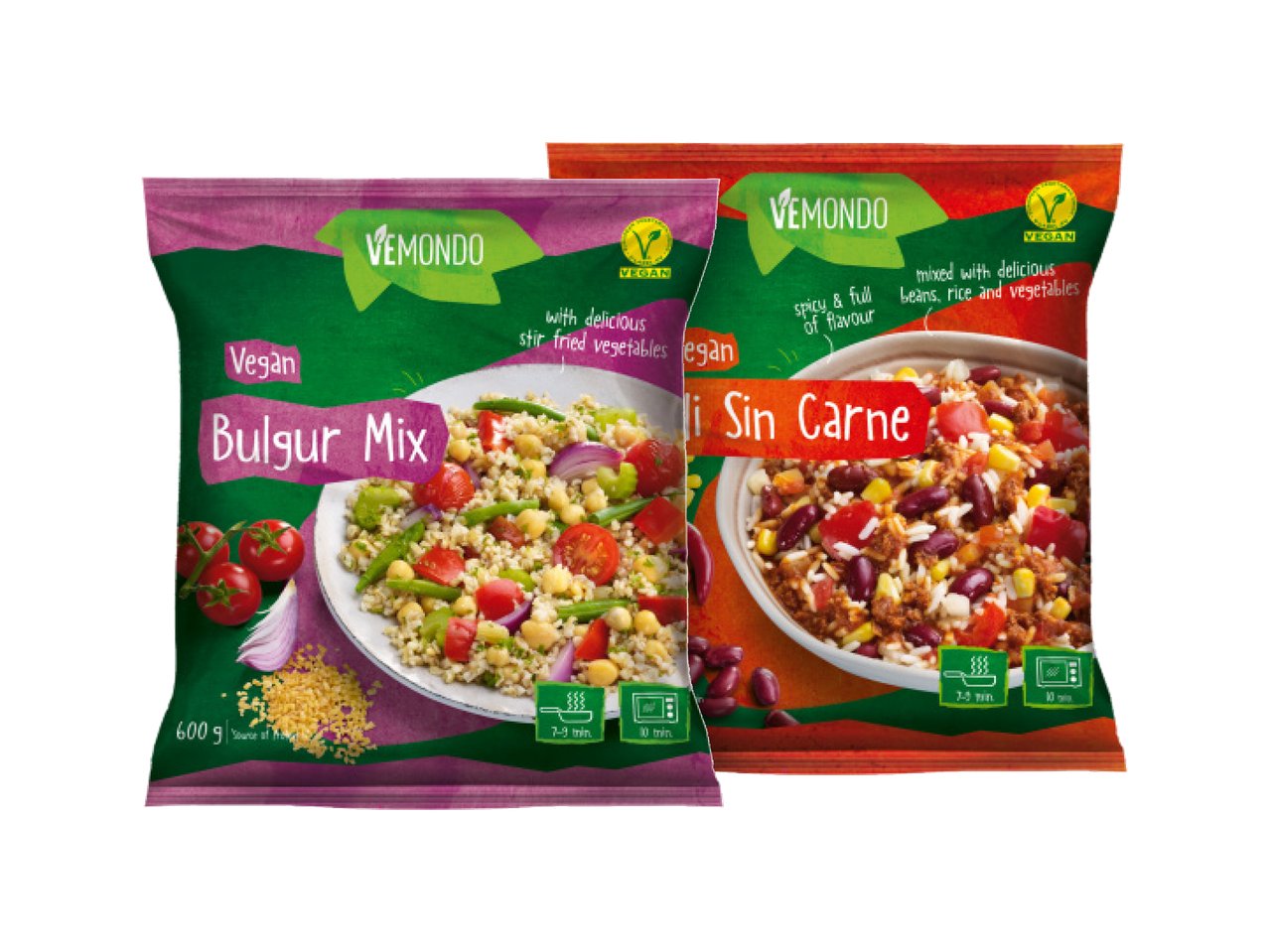 Piatti pronti vegani