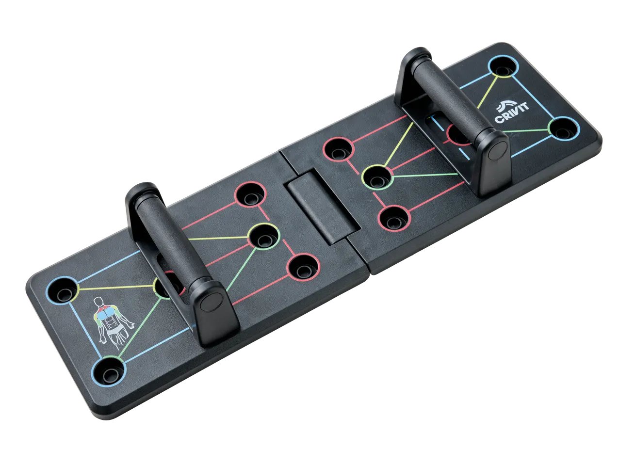 Set manubri da 2 kg, tavola per push-up o peso kettlebell