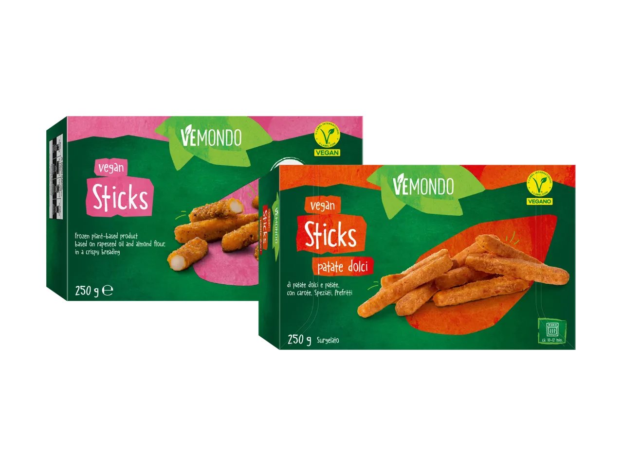 Sticks vegani