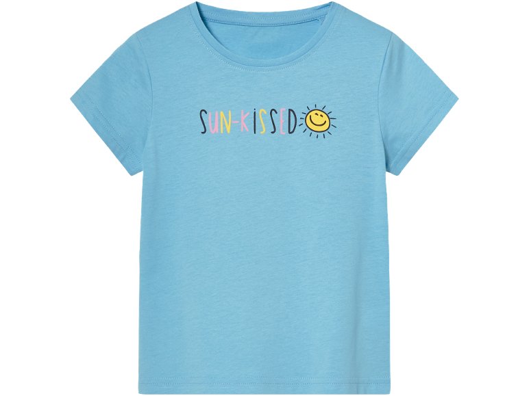 T-shirt da bambina, 2 pezzi