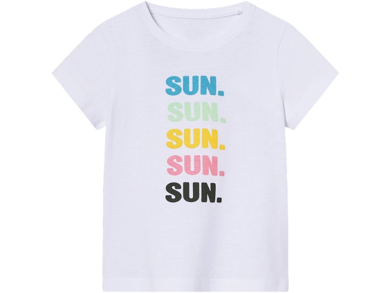 T-shirt da bambina, 2 pezzi