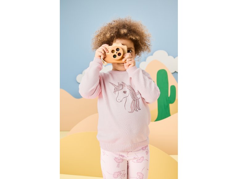 Leggings da bambina, 2 pezzi