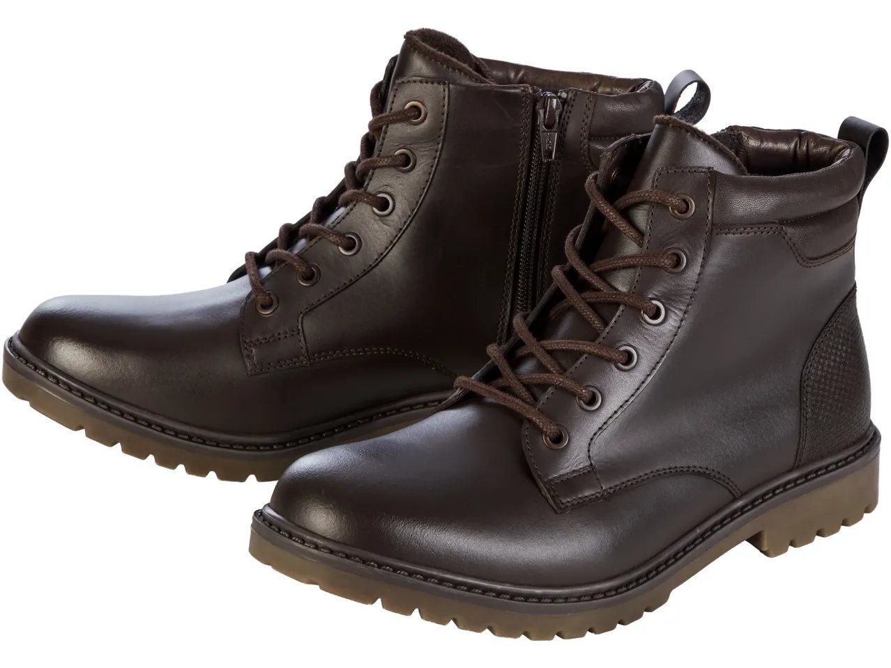 Scarponi in cuoio da uomo