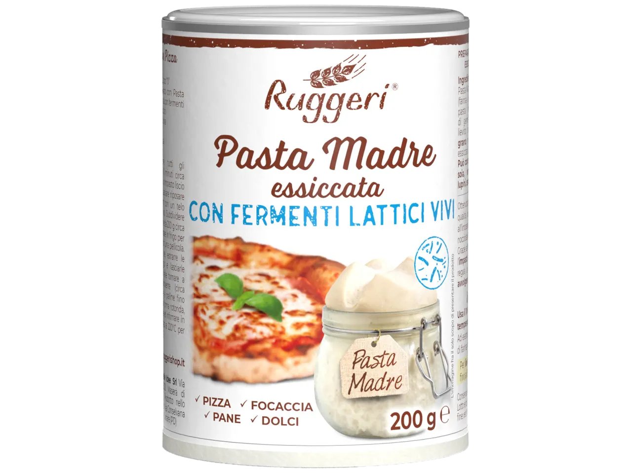 Pasta madre essiccata