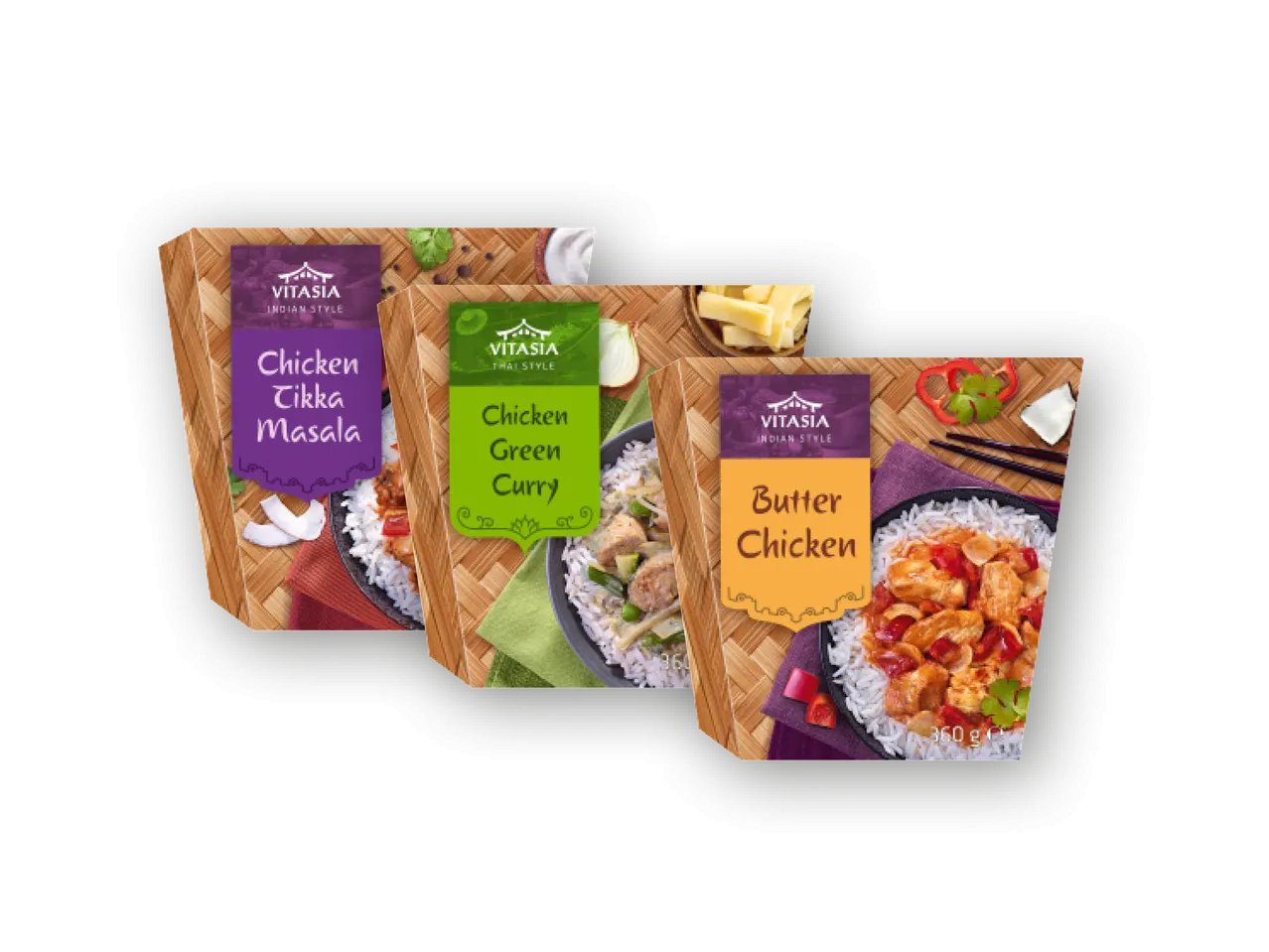 Piatti pronti stile asiatico