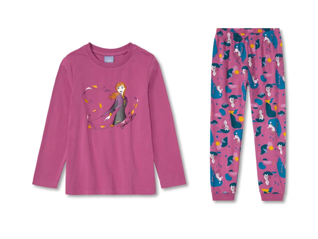 Pigiama da bambina “Frozen”