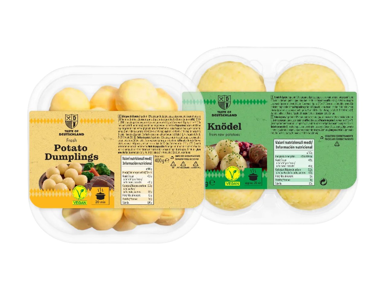 Mini gnocchi o canederli di patate