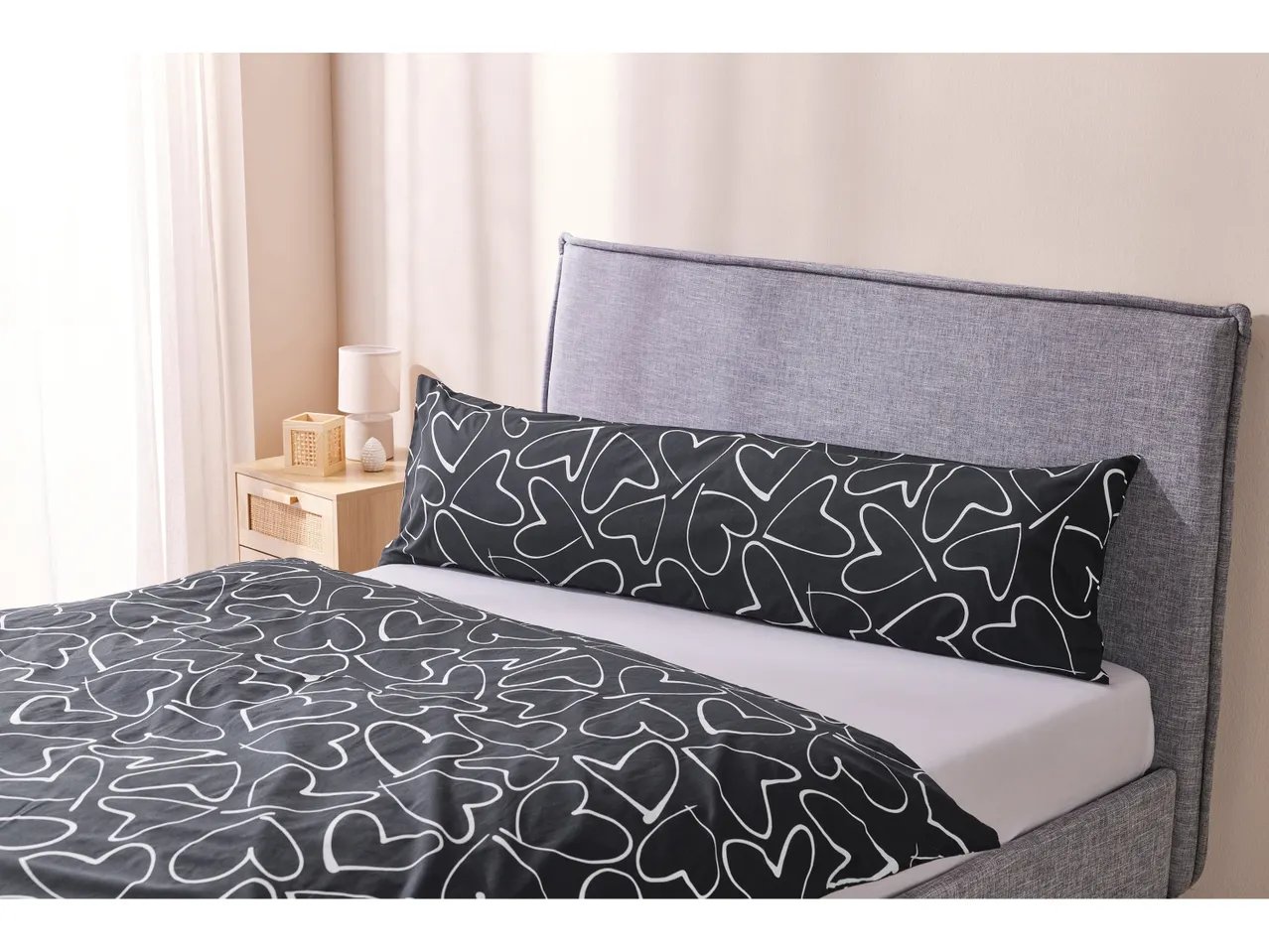 Federa per cuscino laterale 40x145 cm