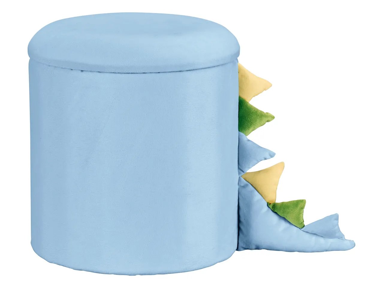 Sgabello o pouf contenitore per bambini
