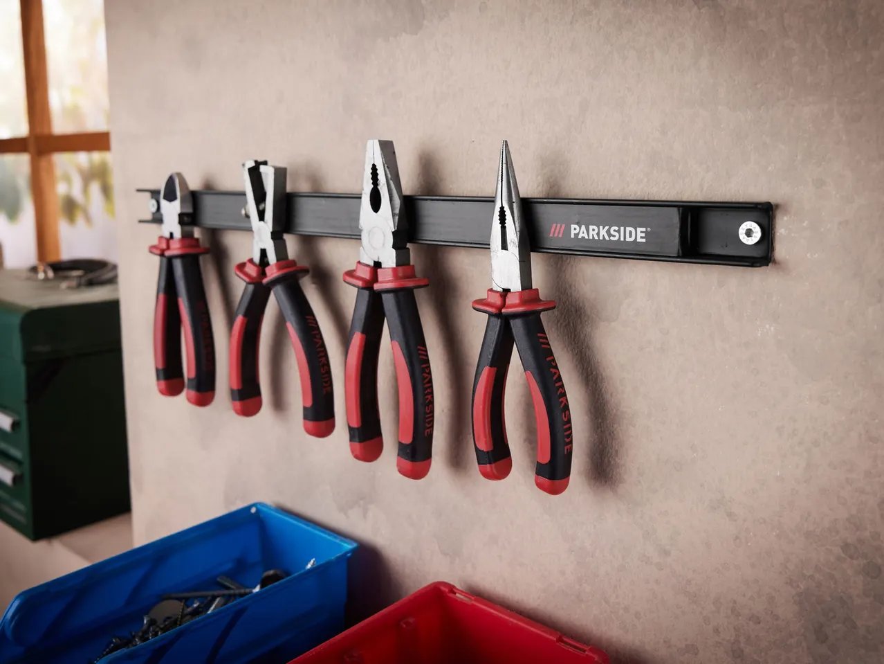 Set barre magnetiche portautensili, 3 pezzi