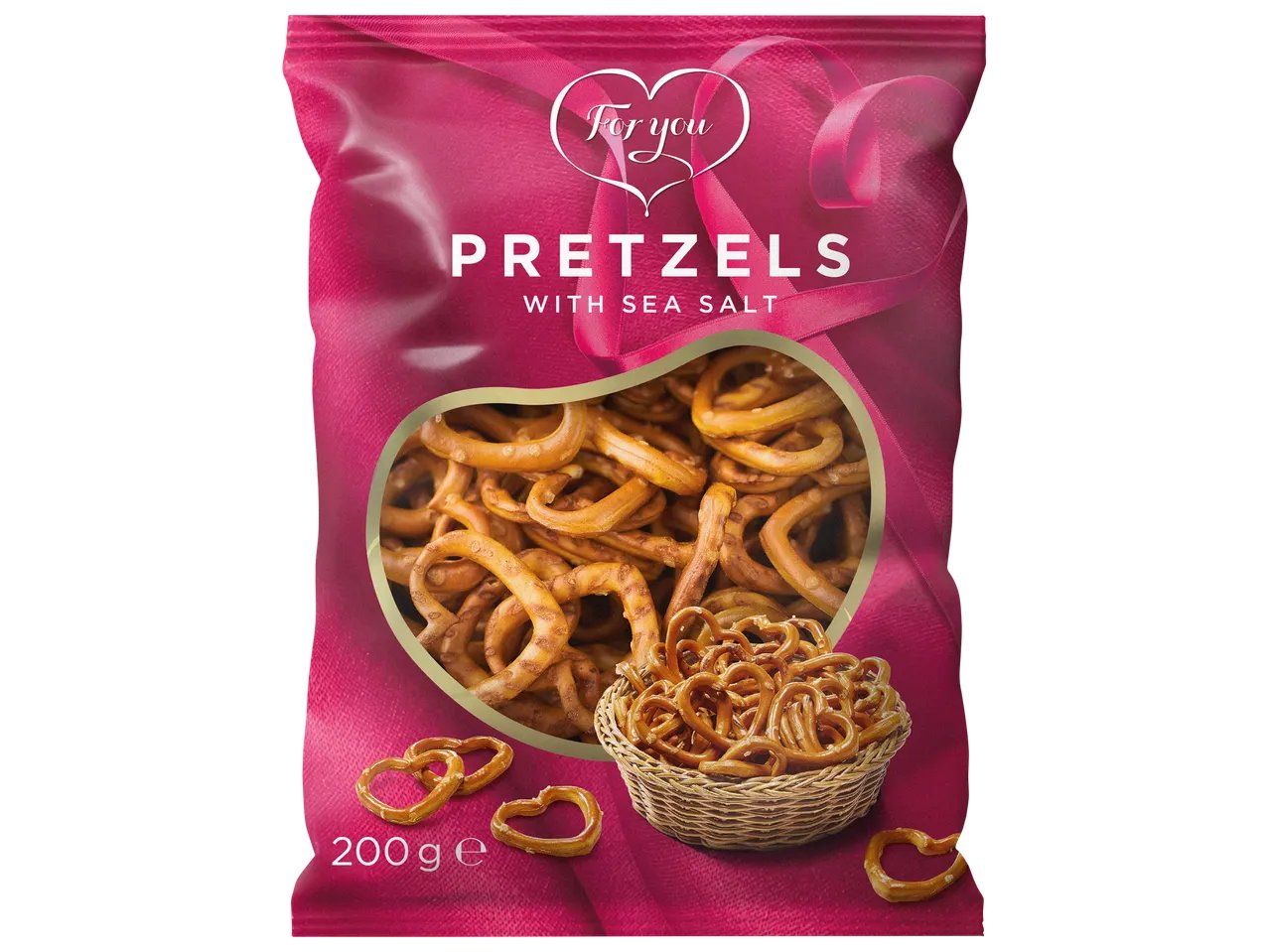 Brezel a forma di cuore