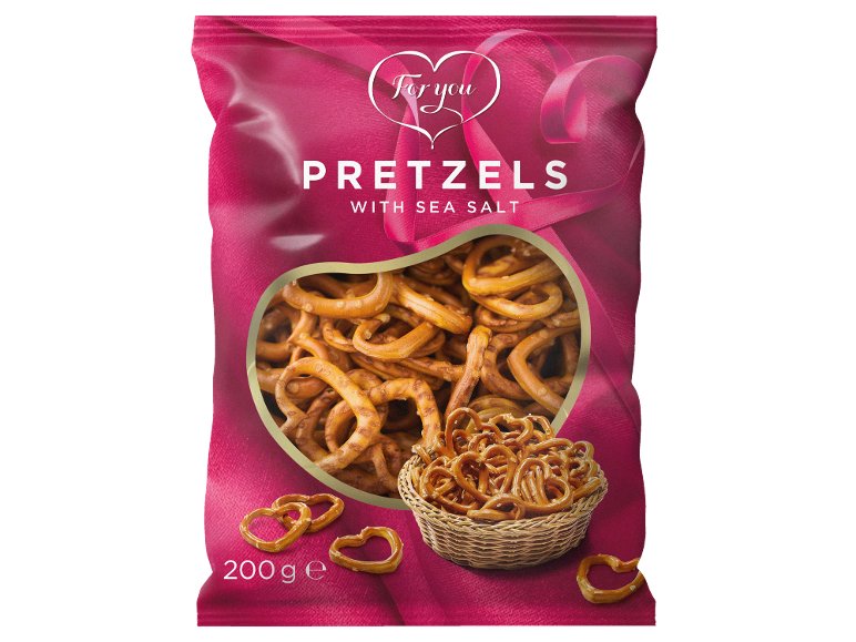 Brezel a forma di cuore