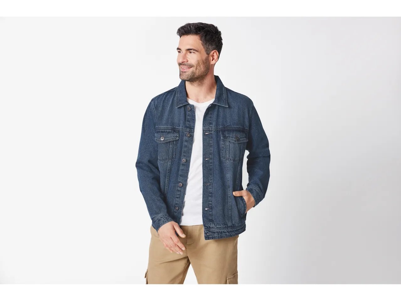 Giubbino in jeans da uomo